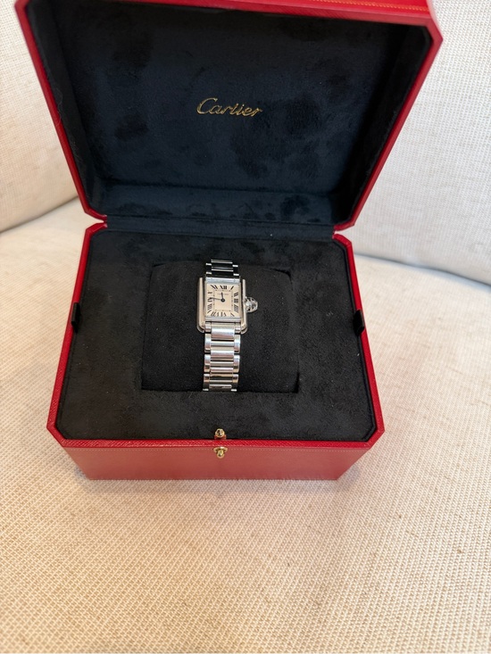 Cartier Accessories - Cartier Tank Must Small Model ref. WSTA0107 / 4322, complete set with warranty
